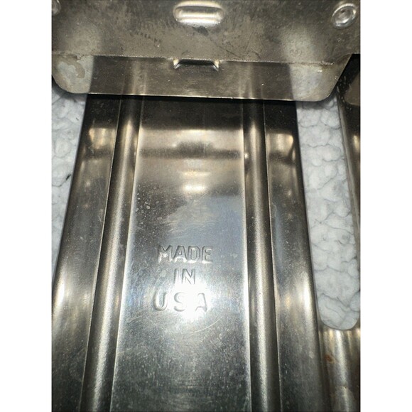 EKCO French Fry Cutter Maker Potato Vegetable Press Chrome Vintage USA Made. - Picture 7 of 8